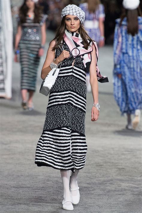 chanel resort 2019 casting|Chanel resort dresses.